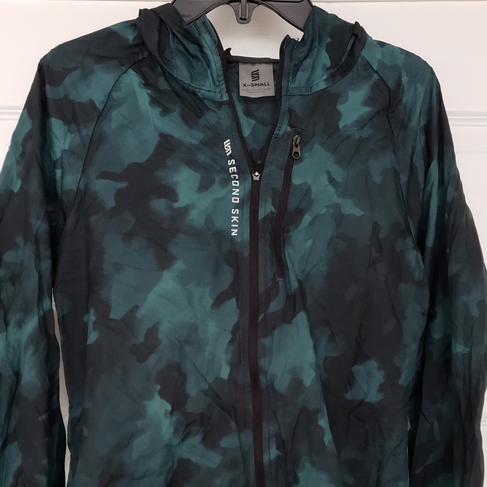 Second Skin Lightweight Camo Windbreaker -XS
